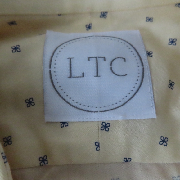 LTC chris paddack button up print shirt no size - Picture 4 of 6